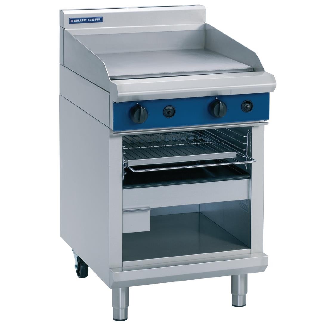 Blue Seal Evolution Griddle Toaster LPG 600mm G55T/L - GK566-P  Blue Seal   