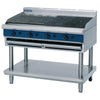 Blue Seal Evolution Chargrill with Leg Stand Nat Gas 1200mm G598-LS/N - GK580-N Charcoal Grills Blue Seal