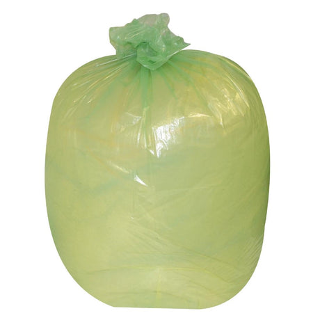Jantex Large Medium Duty Green Bin Bags 80Ltr (Pack of 200) - GK685  Jantex   