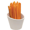 APS Casual Slanted Melamine Pot White 100mm - GK834  APS   