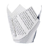 Grease-Resistant Paper Chip Crowns Newspaper Print (Pack of 1100) - GK973 Takeaway Food Containers Chevler   