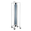 Vogue Mobile Plate Rack 84 Plates - GK978  Vogue   