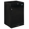 Polar G-Series 900mm Single Solid Door Back Bar Cooler in Black 138Ltr - GL015  Polar   