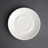 Olympia Cafe Saucer White (Fits GK074) - 158mm 6 1/4" (Box 12) - GL048 Olympia Crockery Olympia   