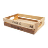 T&G Rustic Wooden Fruit and Veg Crate - GL066  T&G Woodware   