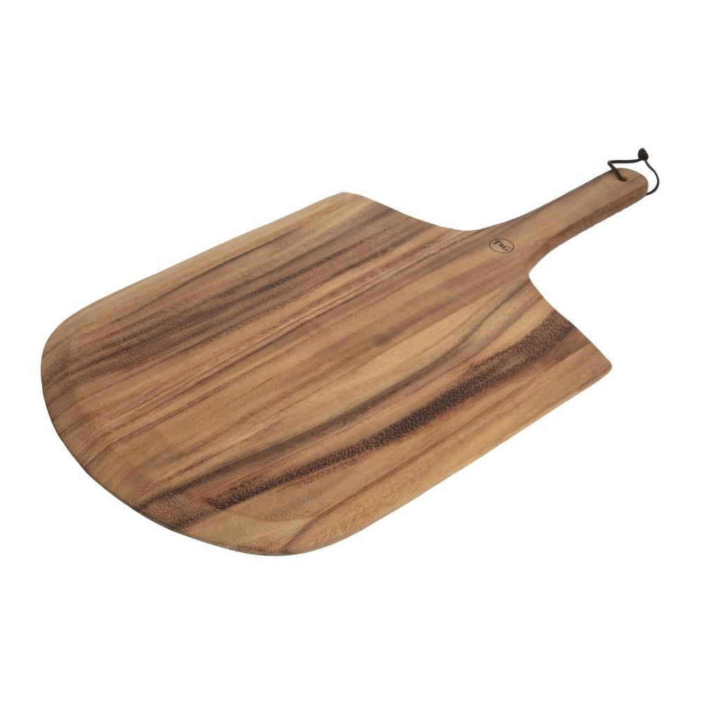 Baroque Pizza Paddle Board Rustic Acacia - GL069  T&G Woodware   