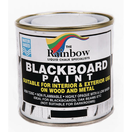 Blackboard Paint Black 250ml - GL078  Rainbow Chalk   