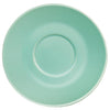 Olympia Cafe Espresso Saucer Aqua (Fits GL460) - 158mm 6 1/4" (Box 12) - GL464 Olympia Crockery Olympia   