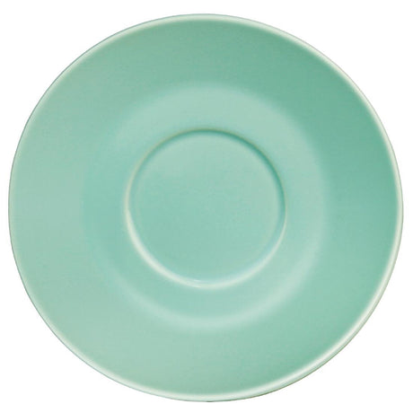 Olympia Cafe Espresso Saucer Aqua (Fits GL460) - 158mm 6 1/4" (Box 12) - GL464 Olympia Crockery Olympia   