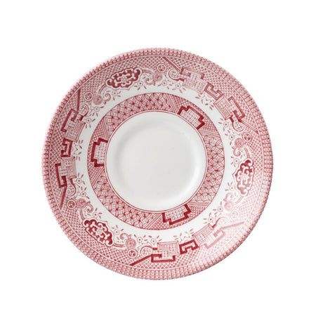 Churchill Vintage Prints Willow Georgian Saucers (Pack of 12) - GL475 Churchill Super Vitrified Churchill   