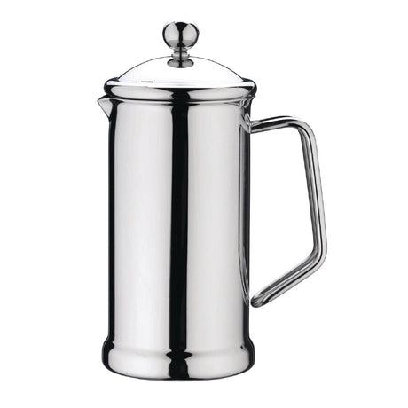 Polished Stainless Steel Cafetiere 8 Cup - GL649  EGL   
