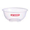 Araven Polypropylene Mixing Bowl Transparent 11Ltr - GL979  Araven   