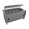 Falcon Chieftain 4 Well Heated Servery Counter with Trayslide HS4 - GM191  Falcon   