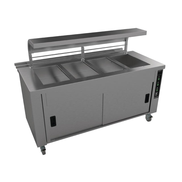 Falcon Chieftain 4 Well Heated Servery Counter with Trayslide HS4 - GM191  Falcon   