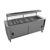 Falcon Chieftain 5 Well Heated Servery Counter HS5 - GM192  Falcon   