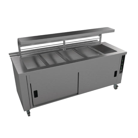 Falcon Chieftain 5 Well Heated Servery Counter with Trayslide HS5 - GM193  Falcon   