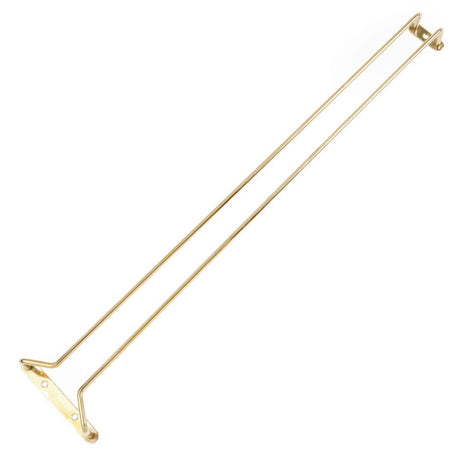 Beaumont Brass Wine Glass Rack 609mm - GM205  Beaumont   