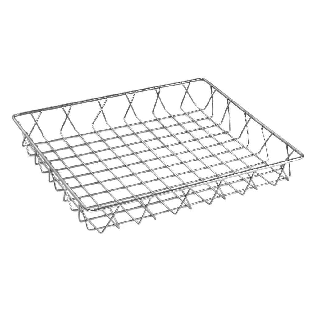 Olympia St/St Wire Display Basket 350 x 300 x 50mm - GM221  Olympia   