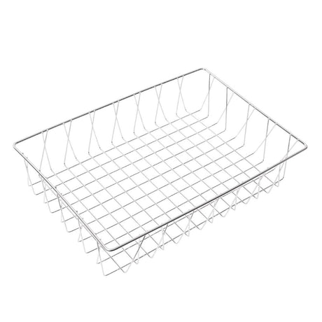 Olympia St/St Wire Display Basket 450 x 300 x 100mm - GM223  Olympia   