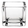 Olympia Glass Tealight Holder Square Clear (Pack of 6) - GM224  Olympia   