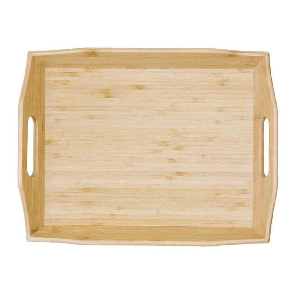 Olympia Bamboo Butler Tray 381mm - GM249  Olympia   