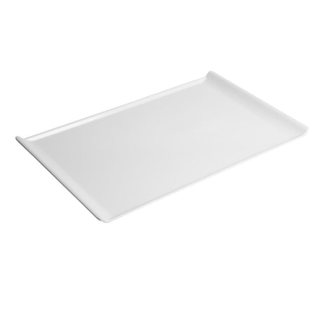 Olympia Kristallon Melamine Platter White 530 x 330mm - GM284 Melamine and Polycarbonate Olympia   