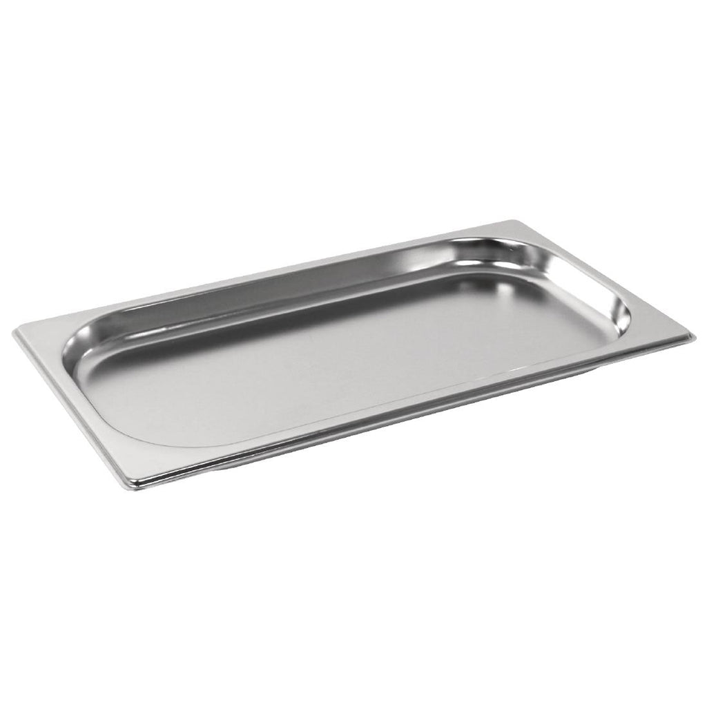 Vogue Stainless Steel 1/3 Gastronorm Tray 20mm - GM310  Vogue   
