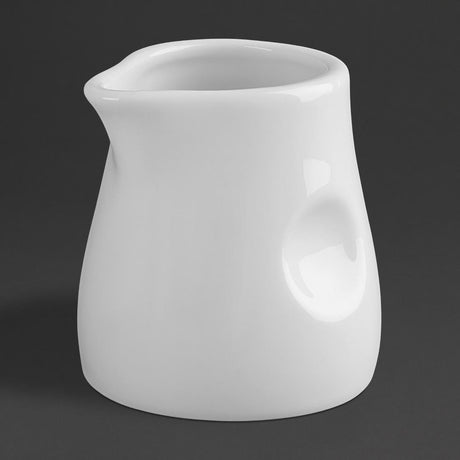 Olympia Whiteware Dimpled Milk Jugs 70ml (Pack of 6) - GM366 Olympia Crockery Olympia   