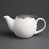 Olympia Cafe Teapot White - 510ml 17.2fl oz (Box 1) - GM593 Olympia Crockery Olympia   