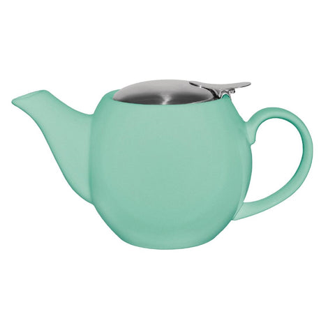 Olympia Cafe Teapot Aqua - 510ml 17.2fl oz (Box 1) - GM595 Olympia Crockery Olympia   