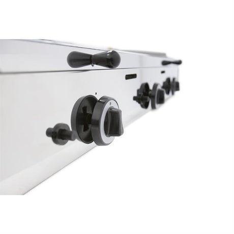 Parry 3 Burner Gas Griddle Counter Top 1020mm Wide - GM702-P Gas Griddles Parry   
