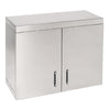 Parry Stainless Steel Hinged Wall Cupboard 750mm - GM735  Parry   