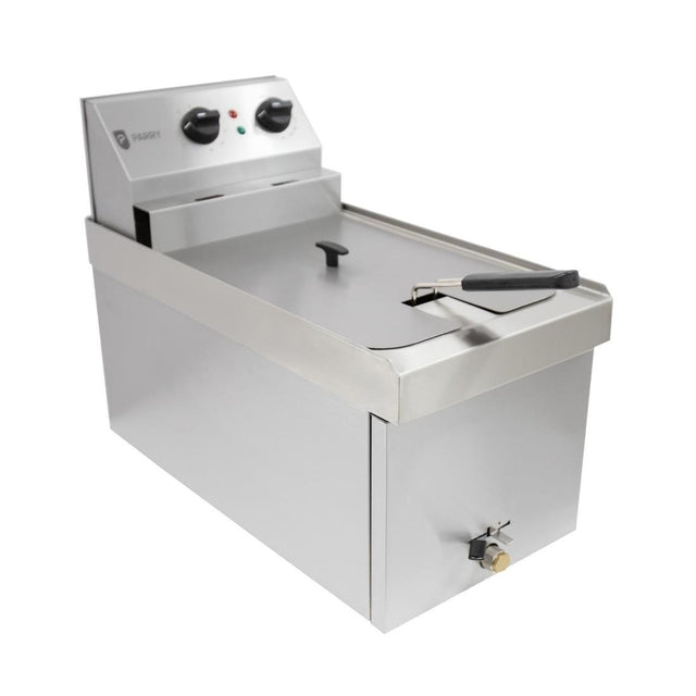 Parry Single Tank Single Basket Countertop Electric Fryer NPSF6 - GM785 Countertop Electric Fryers Parry
