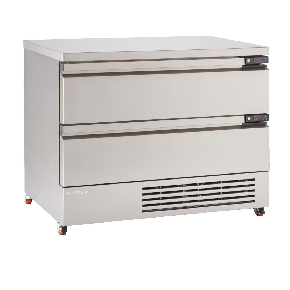 Foster FlexDrawer 2 Drawer Counter Fridge/Freezer FFC6-2 - GM842  Foster Refrigerator   