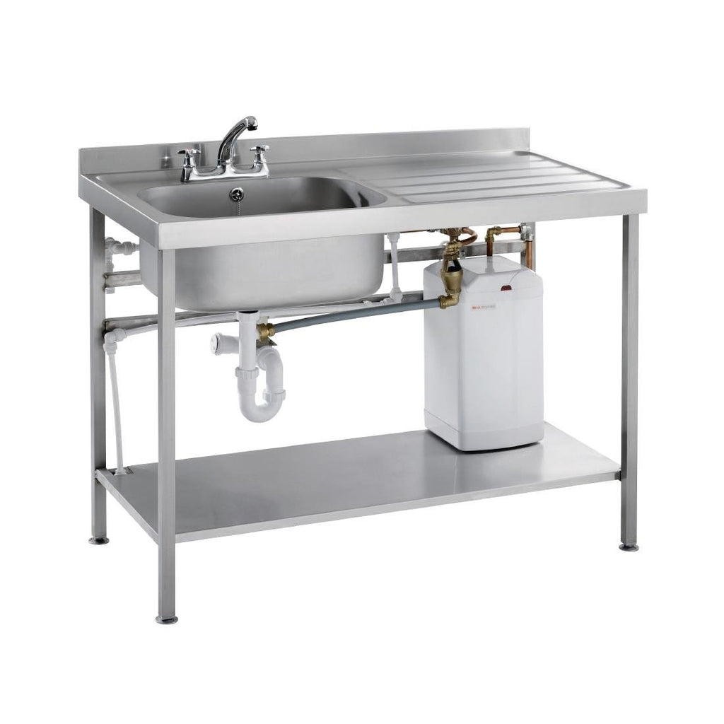 Parry Stainless Steel Fully Assembled Sink Right Hand Drainer 1400mm - GM999  Parry   