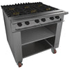 Falcon Chieftain 6 Burner Propane Gas Boiling Table on Castors G1060X - GP002-P  Falcon   