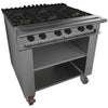 Falcon Chieftain 6 Burner Natural Gas Boiling Table on Castors G1060X - GP002-N  Falcon   
