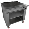 Falcon Chieftain Single Bullseye Solid Top with Castors Natural Gas G1026BX - GP003-N  Falcon   
