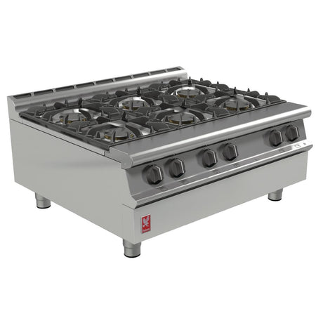 Falcon Dominator Plus 6 Burner Natural Gas Boiling Top G3121 - GP017-N  Falcon   