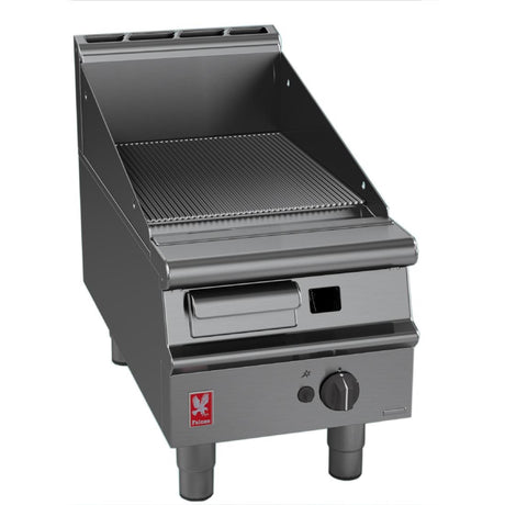 Falcon Dominator Plus 400mm Wide Ribbed Natural Gas Griddle G3441R - GP038-N  Falcon   