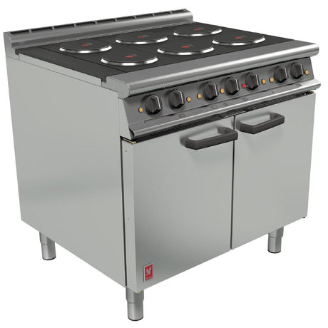 Falcon Dominator Plus 6 Hotplate Oven Range E3101 - GP077  Falcon   