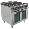 Falcon Dominator Plus 6 Hotplate Oven Range with Fan Assisted Oven E3101 OTC - GP080  Falcon   