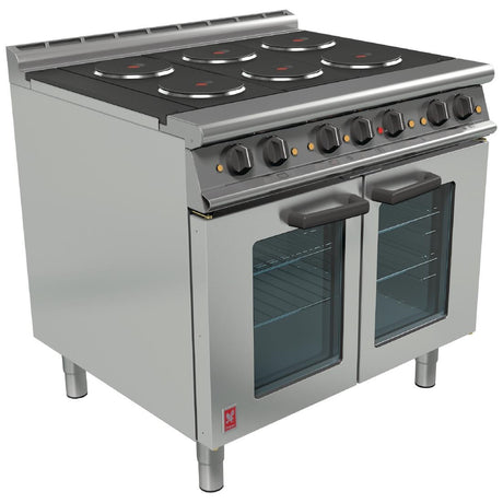 Falcon Dominator Plus 6 Hotplate Oven Range with Fan Assisted Oven E3101 OTC - GP080  Falcon   