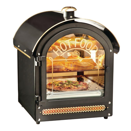 King Edward Hot Food Merchandiser Black HFMV - GP284  King Edward   