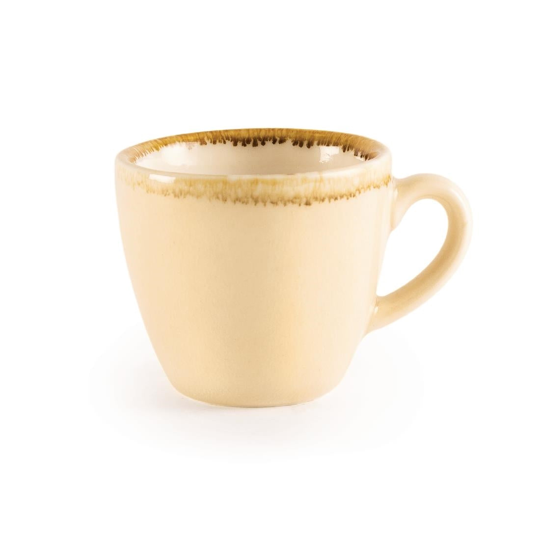 Olympia Kiln Espresso Cup Sandstone 85ml (Pack of 6) - GP328  Olympia   