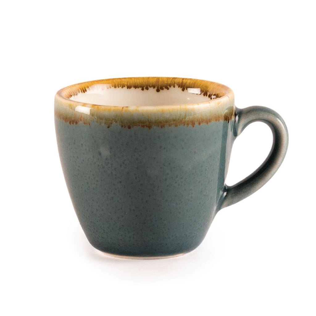 Olympia Kiln Espresso Cup Ocean (Pack of 6) - GP344  Olympia   