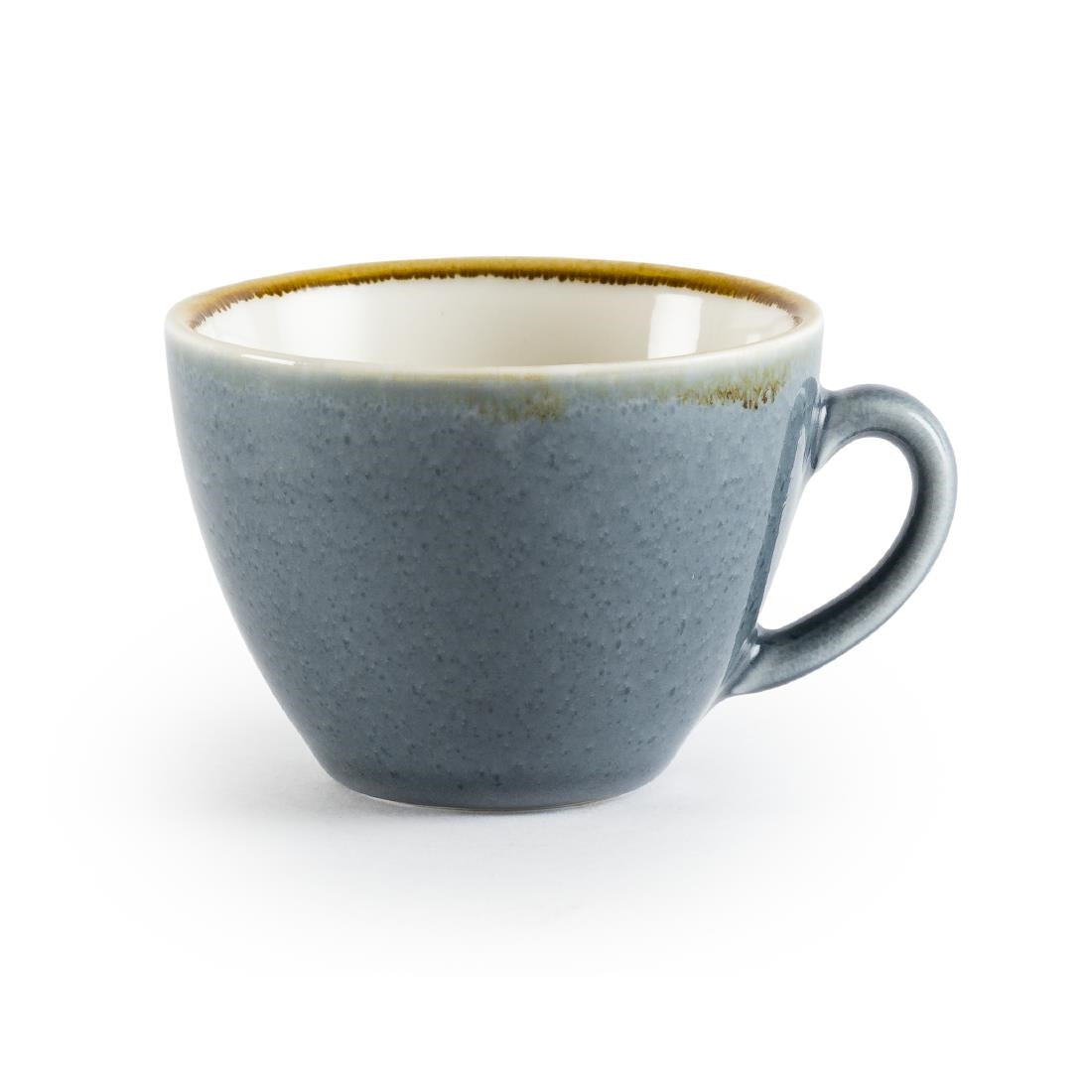 Olympia Kiln Cappuccino Cup Ocean 340ml (Pack of 6) - GP348  Olympia   