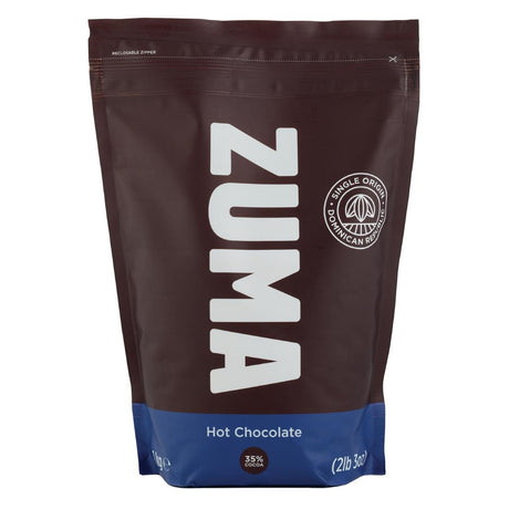 Zuma Dominican Republic Origin Hot Chocolate 1kg Bag - GP391  Zuma   