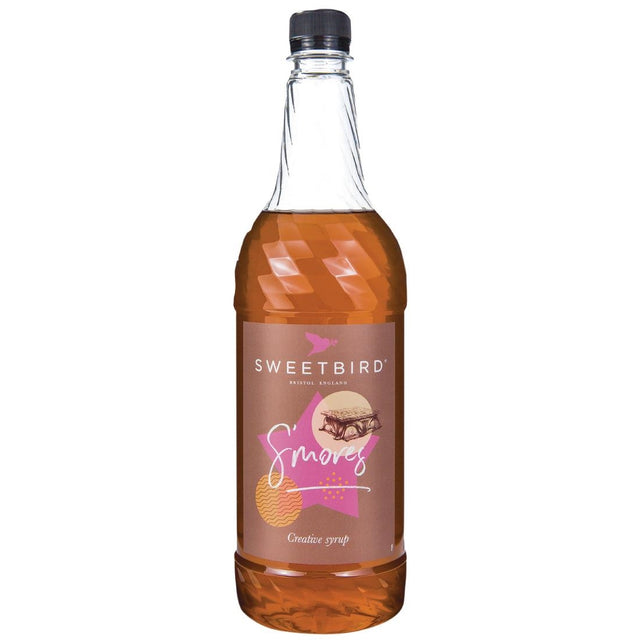 Sweetbird S'mores Syrup 1Ltr Bottle - GP397  Sweetbird   