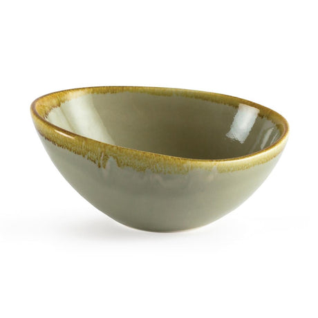 Olympia Kiln Bowl Moss 165mm (Pack of 6) - GP470  Olympia   